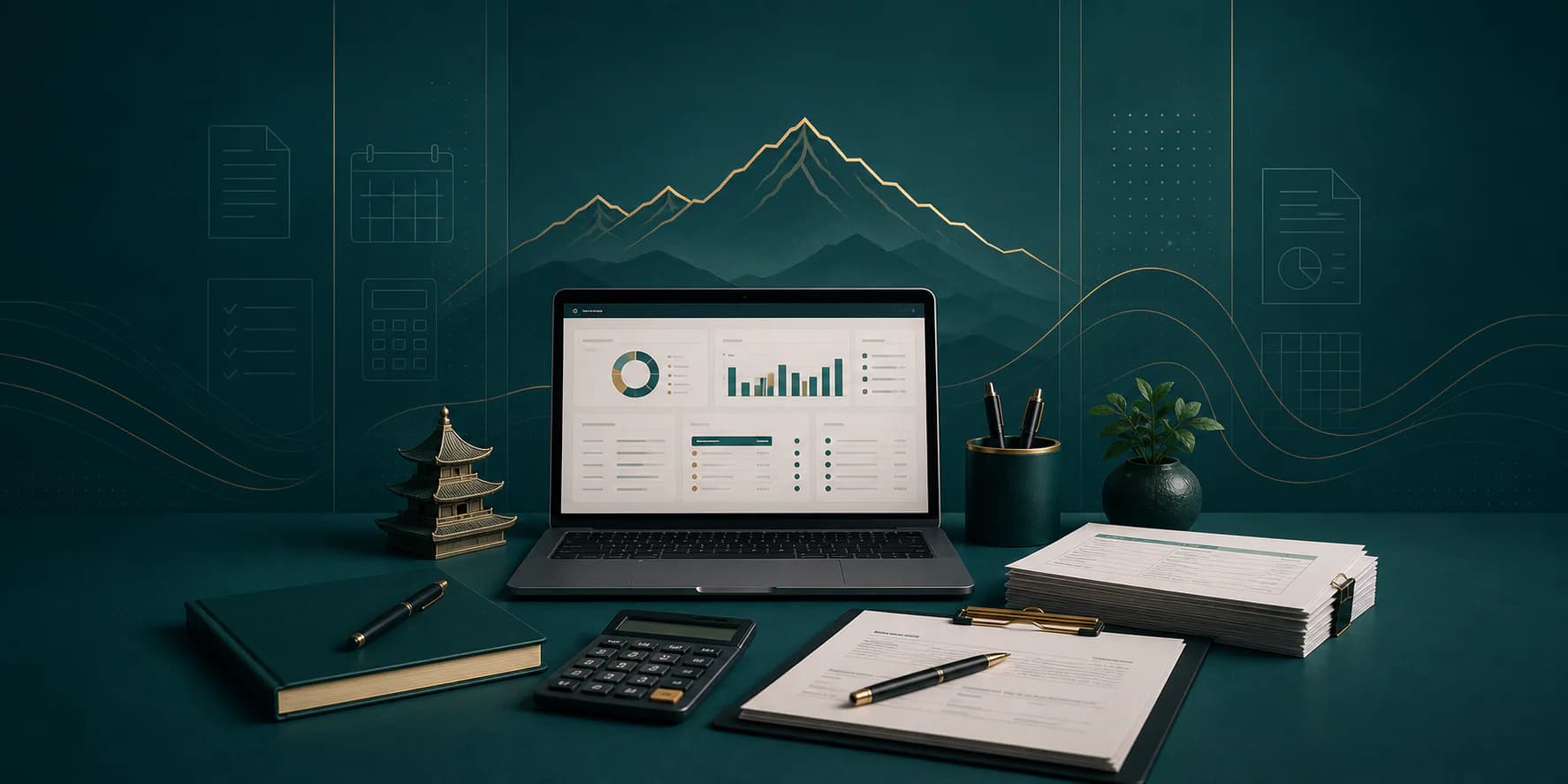Financial calculator workspace for comparing loan repayments and total interest